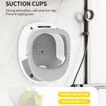 Baby Bath Seat for Babies 6 Months & Up, Bath Seats for Babies Sitting Up, 3 Baby Bath Toys, Open Design, Non-Slip, Compact Toddler Bath Seat.