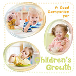 4 Piece Stainless Steel Toddler Forks and Spoons with Smooth Rounded Edges | Self-Feeding Toddle Utensil Set for Babies 1+ Year Old | Dishwasher Safe Baby Silverware Set