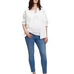 GAP Womens Maternity Inset Panel Skinny Jeans Light WASH 34REG