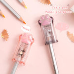 PANDENNER 4Pcs Cute Stationery Set,Kawaii School Supplies,Including 2 Retractable Erasers and 2 Pencil Sharpeners, for Kawaii Office School Home Supplies(Eraser and 2Pcs)