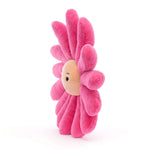 Jellycat Fleury Gerbera Flower Stuffed Animal, Medium 14 inches - Plant Plush Toy - Classic Children's Gift