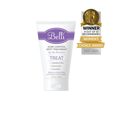Belli Skincare Acne Control Spot Treatment - Skin Care Treatment - Acne Treatment - Vegan Face Wash - Pregnancy Acne Treatment - Acne Spot Treatment for Face - Face Care