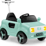 Jetson Mako Kids Electric Motor Assist Push Car, 3 Modes: Push, Drive or Remote Control, Top Speed of 3 mph, Seatbelt, Headlights, Recommended Ages: 2-4 Years, JMAKO-MGR