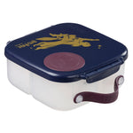 b.box Harry Potter Mini Lunch Box Kids | 4.25 Cup Leak Proof Bento Box for Kids Ages 3+ | 3 Compartment Snack Containers, School Lunch Container, Dishwasher Safe, BPA-Free, PFAS-Free