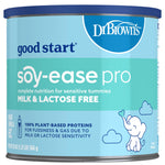 Dr. Brown's good start soy-ease pro baby formula can on a white background