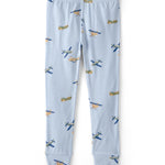 Carter's Boy PurelySoft Long-Sleeve 2-Piece Pajamas, Blue Vintage Plane, 4T