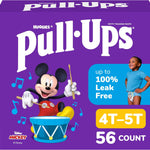 Pull-Ups Boys' Potty Training Pants, Size 3T-4T Training Underwear (32-40 lbs), 112 Count (4 Packs of 28), Packaging May Vary