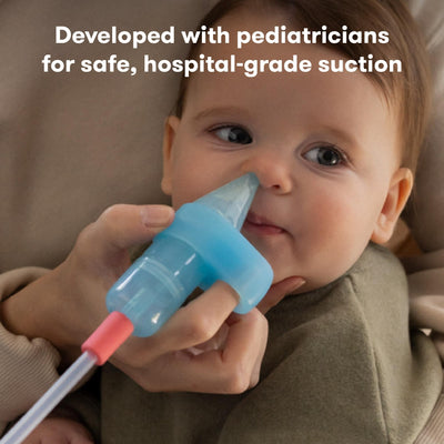 Frida Baby Electric NoseFrida Pro Nasal Aspirator for Baby, Hospital Grade Suction, Nose Sucker for Baby & Toddler, Nasal Aspirator for Congestion Relief, 5 Suction Levels, 2 Tips, Cordless with Case