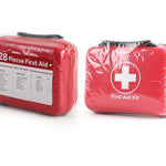 Compact First Aid Kit (228pcs) Designed for Family Emergency Care. Waterproof EVA Case and Bag is Ideal for The Car, Home, Boat, School, Camping, Hiking, Office, Sports. Protect Your Loved Ones. Red