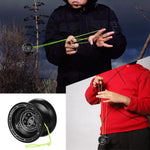 Lixada Professional Yoyo Competitive Aluminum Yoyo Ball Yo Yo Gift with 5 Replacement Yoyo Strings and Glove Great for Beginners and for Advanced String Yo-Yo Tricks Looping Play Color Optional