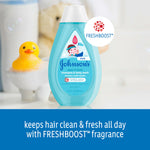 Johnson's Kids Clean & Fresh Children's Shampoo & Body Wash, Tear-Free, Paraben-, Sulfate- & Dye-Free, Hypoallergenic & Gentle on Toddlers' & Kids' Developing Hair, FreshBoost Scent, 13.6 fl. oz