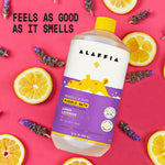 Alaffia Babies & Kids Bubble Bath, Lemon Lavender, Pump Included – Gentle Cleanser with Raw Shea Butter and Lemon Balm, 32 Fl Oz