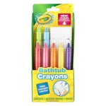 Crayola Bathtub Crayons 7 Pack + Eraser, Washable Tub Coloring Kit & Easy Cleanup Eraser, Firefly Red, Sky Blue & More Favorites, Great for Creative Kids