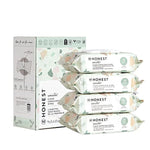 The Honest Company Clean Conscious Multi-Use Wipes, Unscented Hypoallergenic Baby Wipes for Sensitive Skin, 99% Water Plant-Based Compostable Wipes, Pattern Play, 720 Count