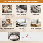 BabyAlly Quick Assembled Bed Rail for Baby, Foldable Toddlers Bed Rails, Height Adjustable Bed Rail Guard, Steady and Safty for King Size Bed (2 Sides 78.7"+1 Side 74.8'')