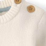 Gymboree,Unisex Baby,and Newborn Long Sleeve Sweater and Pants 2-Piece Outfit Set,Ivory Bunny,3 Months,6 Months