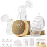 Lactation monitor with accessories on a white background