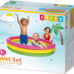 Intex Kiddie Pool - Kid's Summer Sunset Glow Design - 58" x 13"