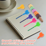 Baowindy 4 Pack Mini Highlighters Pens, Cute Colorful Highlighters Pastel Highlighter Set, Stackable Markers for Writing Graffiti Office Supplies (Octopus, Heart, Flower, Ice Cream)