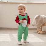 My First St Patricks Day Baby Boy Outfit Newborn Irish Shamrock Onesie Striped Waffle Pants Set Spring Clothes