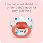 NUK Orthodontic Pacifiers, 6-18 Months, 5 Pack, Timeless Collection, Amazon Exclusive
