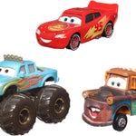 Mattel Disney Pixar Cars Toy Vehicles 10-Pack, Set of 10 Mini Racers of Favorite Characters from The First Cars Movie (Styles May Vary)