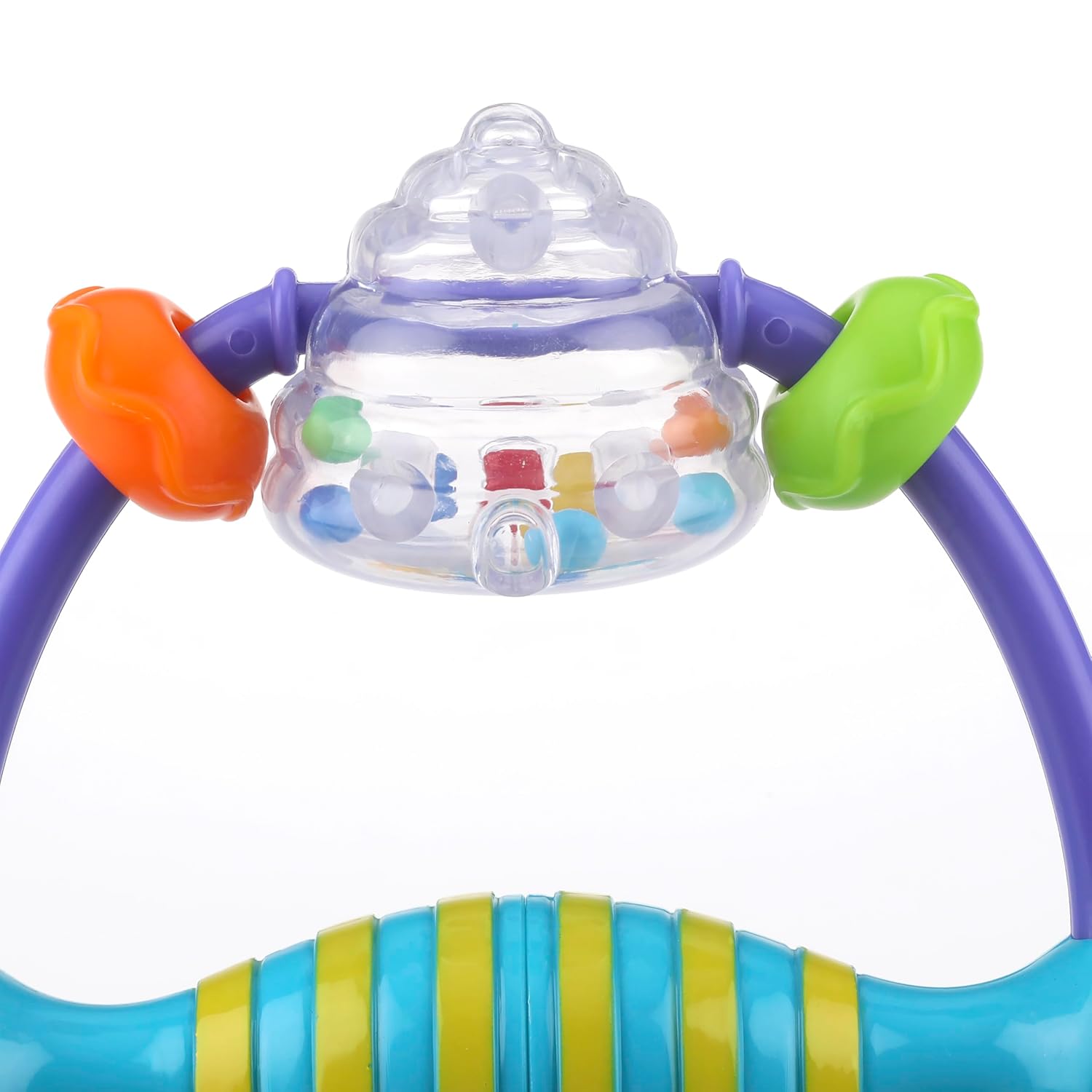 Nuby Silly Spinwheel Toy with Suction Base - Interactive High Chair Toy for Babies and Toddlers - 6+ Months