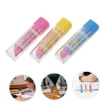 SAFIGLE 3pcs Kids Stationary Korean Stationery Kids Erasers Cute Pencil Eraser Cartoon Pencil Lipstick Pen Fruit Pattern s Stationery Novelty Rubber Pen