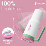 CAROTE 3-Pack Insulated Stainless Steel Water Bottles with Upgraded Leakproof Tech, Car Holder Fit & Scratch-Resistant, 32/32/40 oz Travel Straw Tumblers Set for Home/Car/Outdoor (Macaron)