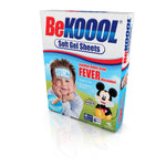 BEKOOOL Soft Gel Sheets for Kids for Cooling Relief from Fever discomfort | 4 Count