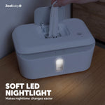 Jool Baby Wipe Warmer & Dispenser with LED Changing Light