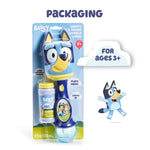 Little Kids BLUEY Light and Sound Musical Bubble Wand, Includes Bubble Solution