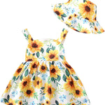 Newborn Infant Baby Girl Dress Toddler Girl Clothes Halter Backless Sleeveless Flower Sundress Summer Dresses for Girl