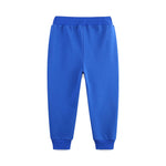 AMIYAN Boys Cotton Pants Toddler Sweatpants Boys Joggers Pants with Pocket Drawstring Royal Blue 4T