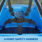 Bumper Buddy Ride On Electric Car for Kids & Toddlers, 12V 2-Speed, Ages 1 2 3 4 5 Year Old Boys - Remote Control, Baby Boy Riding Bumping Toy Gifts Cars, Toys Gift Toddler 12-18 Months Age Kid