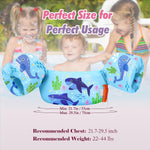 HeySplash Swim Vest for Kids, Toddler Pool Floaties, Children Swimming Vest with Adjustable Strap, Swim Jacket Water Wing Arm Float, Puddle Sea Beach Boat Jumper Boy Girl Baby