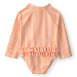 Carter's Girl 1-Piece Rashguard, Orange, 6M