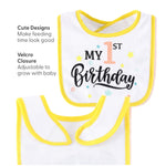 The Peanutshell Baby Boy or Girl Terry Bibs Set of 10-100% Cotton, Soft, Absorbent Baby Bibs, Unisex Toddler Boy or Girl Set, Newborn & Infant - Holiday