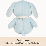 GUND Baby Sustainable Puppy Plush, Stuffed Animal Made from Recycled Materials, Gift for Babies and Newborns, Blue/Cream, 13”