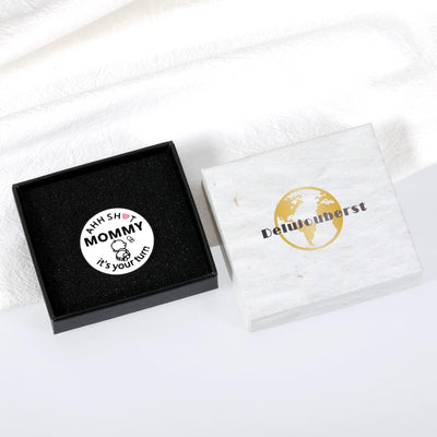Baby Decision Coin for New Mom Dad Baby Pregnancy Gifts Parent to Be Gifts for Women Men Valentines Day Gifts for Birthday Gift for Newborn Boy Girl First Time Fathers Mothers Day Gift Double-Sided
