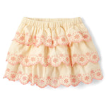 Gymboree,Girls,and Toddler Ruffle Skirts,Country Cream,4 Years