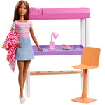 Barbie Doll & Furniture Set, Loft Bed with Transforming Bunk Beds