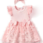 PATPAT Baby Girl Dress Christmas Winter Toddler Birthday Party Tulle Long Sleeve Tutu Dresses 3-24 Months Clothes