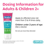 Benadryl Anti Itch Gel, Relief of Outdoor Itches Associated with Poison Ivy, Topical Analgesic, Cooling Relief, Diphenhydramine, 3.5 oz