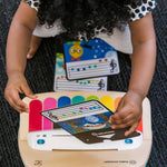 Baby Einstein and Hape Magic Touch Wooden Toy Piano, Montessori Musical Learning Toy for Babies and Toddlers 6mo+