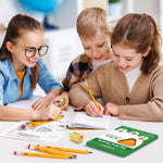 V-Opitos 14 Pack Jumbo #2 HB Pencils for Kids, Triangle Shape Pre-sharpened Wood-Cased Pencil with Top Eraser, Toddler First Pencils, Ideal Home, Kindergartens, School Classroom Supplies