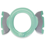 Kalencom Potette Plus Premium 2 in 1 Travel Potty and Toilet Seat Trainer Ring with Built in Pee Guard and Easy-Grip Handles (Teal/Gray)