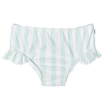 Gerber Toddler Girls' 2-Piece Swimsuit, Stripe, 5T
