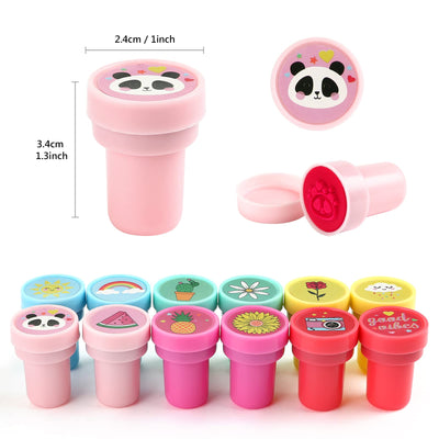 Kesote Assorted Stamps for Kids 26Pcs Self-Inking for Easter Egg Halloween Christmas Stuffers, Birthday Party Favor for Kids, Teacher Stamps