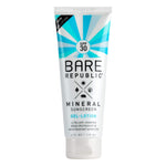 Bare Republic Mineral Gel Sunscreen SPF 30 Sunblock Body Lotion, Light and Hydrating Skin Care, 4 Fl Oz
